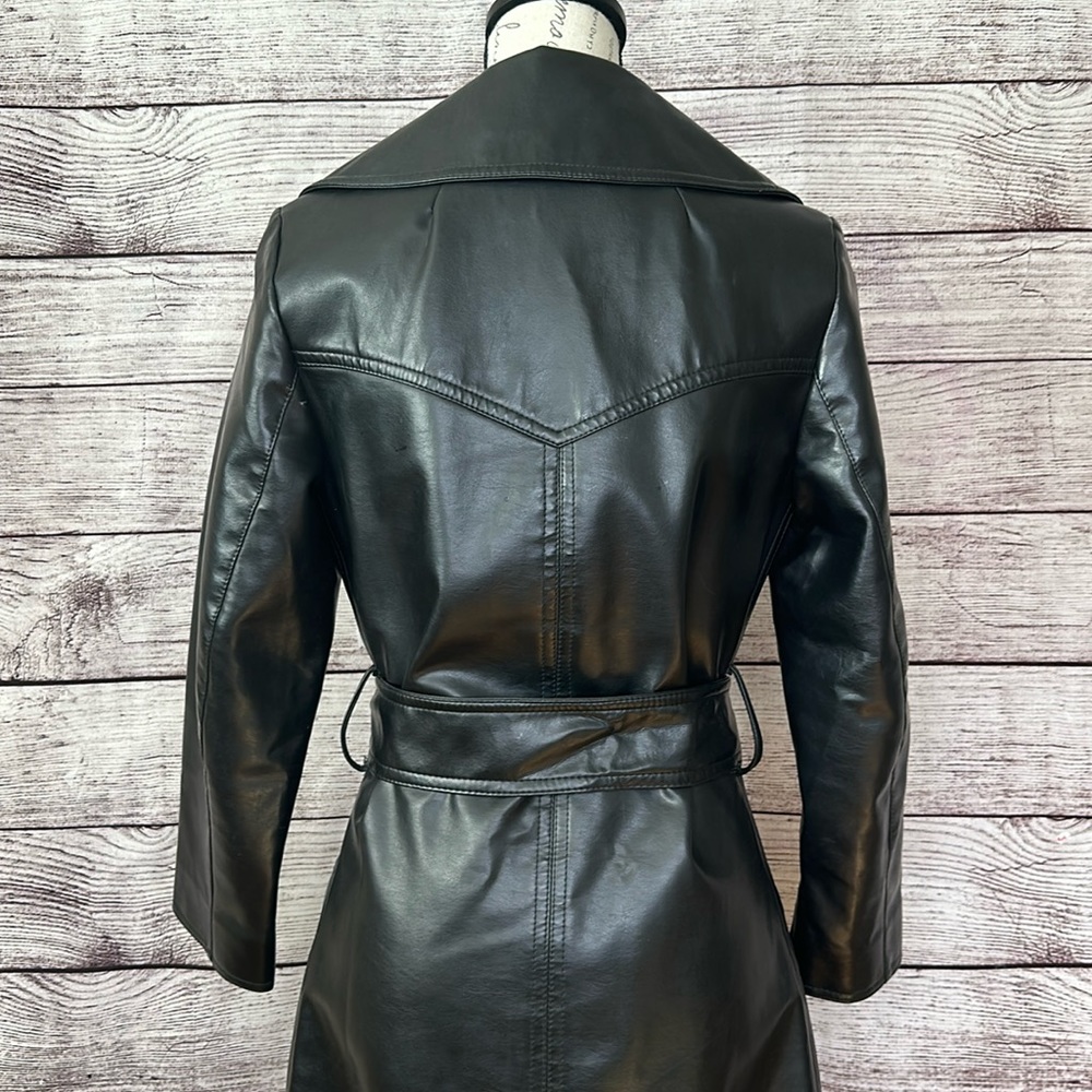 Vintage British Crown Colony Hong Kong 1960’s Trench Coat Size S - Picture 6 of 15